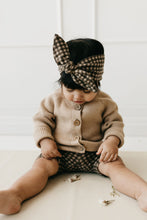將圖片載入圖庫檢視器 Organic Cotton Bike Short - Gingham Shiitake