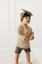 將圖片載入圖庫檢視器 Organic Cotton Bike Short - Gingham Shiitake