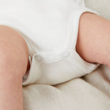將圖片載入圖庫檢視器 Short Sleeve Bodysuit - White