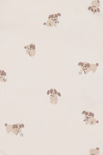 將圖片載入圖庫檢視器 Organic Cotton Hudson Short Sleeve Bodysuit - Sasha Puppy Tofu