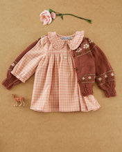 將圖片載入圖庫檢視器 Royal blue daisy jacquard cardigan - VIOLINE