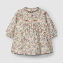 將圖片載入圖庫檢視器 Floral dress with smocking