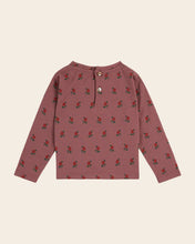 將圖片載入圖庫檢視器 Organic cotton poppy cream T-shirt - POPPY VIOLINE