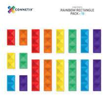將圖片載入圖庫檢視器 Rainbow Rectangle Pack 18 pc