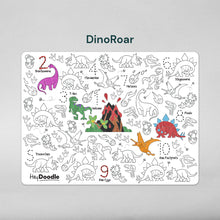 將圖片載入圖庫檢視器 DinoRoar Classic Colouring & Doodle Mat