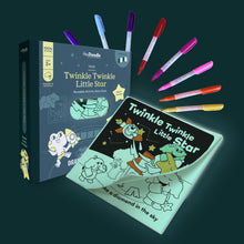 將圖片載入圖庫檢視器 Twinkle Twinkle Little Star Tales - Reusable Colouring Book