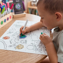 將圖片載入圖庫檢視器 Outer Space Classic Colouring & Doodle Mat