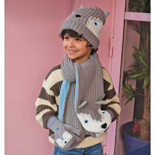 將圖片載入圖庫檢視器 Husky Dog Knitted Scarf