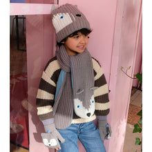 將圖片載入圖庫檢視器 Husky Dog Knitted Scarf