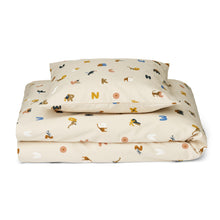 將圖片載入圖庫檢視器 INGEBORG BEDDING - ALPHABET / SANDY