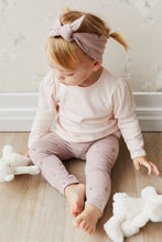 將圖片載入圖庫檢視器 Organic Cotton Legging - Lauren Floral Fawn