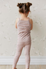 將圖片載入圖庫檢視器 Organic Cotton Legging - Lauren Floral Fawn