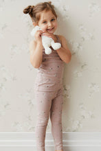 將圖片載入圖庫檢視器 Organic Cotton Legging - Lauren Floral Fawn
