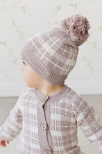 將圖片載入圖庫檢視器 Jasper Hat - Marlo Check Jacquard Doe