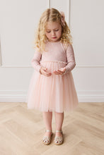 將圖片載入圖庫檢視器 Anna Tulle Dress - Petite Heart Old Rose