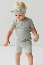 將圖片載入圖庫檢視器 Organic Cotton Everyday Bike Short - Rosalie Fields Smoke
