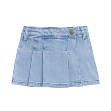 將圖片載入圖庫檢視器 Chelsea Skirt - Washed Denim