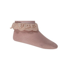 將圖片載入圖庫檢視器 Frill Ankle Sock - Mauve Shadow