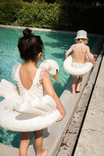 將圖片載入圖庫檢視器 swim ring swan - cream off white