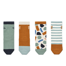 將圖片載入圖庫檢視器 SILAS COTTON SOCKS 4 PACK - PLANET MULTI MIX