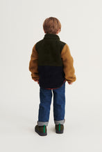 將圖片載入圖庫檢視器 NOLAN PILE JACKET - ARMY BROWN MULTI MIX