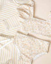 將圖片載入圖庫檢視器 Finn Rashguard + Short Set || Yellow Stripe