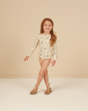 將圖片載入圖庫檢視器 Rash Guard Girls Set || Blue Floral