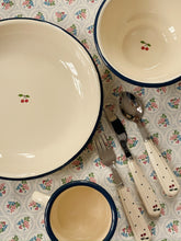 將圖片載入圖庫檢視器 cutlery set - navy dot