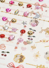 將圖片載入圖庫檢視器 jewellery tattoos & gem stones - heart mix