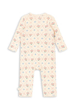 將圖片載入圖庫檢視器 Baby onesie with floral pattern on a white background