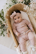 將圖片載入圖庫檢視器 Organic Cotton Waffle Nova Headband - Dusky Rose