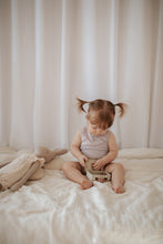 將圖片載入圖庫檢視器 Organic Essential Singlet Bodysuit - Violet Ice
