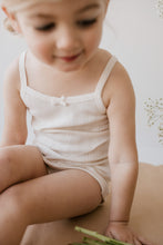 將圖片載入圖庫檢視器 Organic Cotton Pointelle Underwear Set - Natural