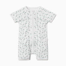 將圖片載入圖庫檢視器 Floral Zip Summer Sleepsuit