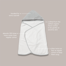 將圖片載入圖庫檢視器 Bunny Baby & Kids Hooded Bath Towel