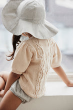 將圖片載入圖庫檢視器 Organic Cotton Gingham Hat - Sky