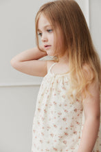 將圖片載入圖庫檢視器 Organic Cotton Jeanie Singlet + Short - Mini Sweet Magnolia