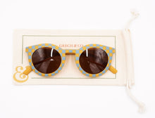 將圖片載入圖庫檢視器 POLARIZED SUNGLASSES - Checks Laguna + Wheat