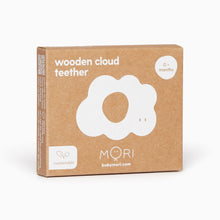 將圖片載入圖庫檢視器 MORI Pacifiers & Teethers Wooden Cloud Teether