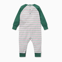 將圖片載入圖庫檢視器 MORI Sleepsuit Sleepy Bear Back Opening Sleepsuit