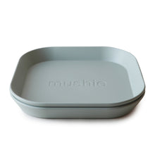 將圖片載入圖庫檢視器 mushie dinnerwares Square Dinnerware Plates, Set of 2 (Sage)