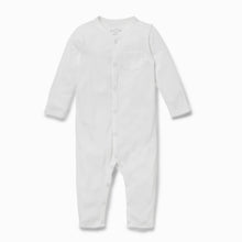 將圖片載入圖庫檢視器 Front-Opening Sleepsuit - White