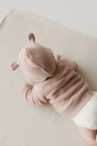 Sebastian Knitted Jacket/Cardigan - Pink Calico