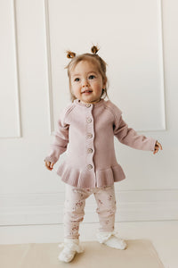 Ava Cardigan - Dusky Rose  **Preorder**
