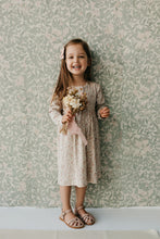 將圖片載入圖庫檢視器 Organic Cotton Bridget Dress - Chloe Floral Tofu
