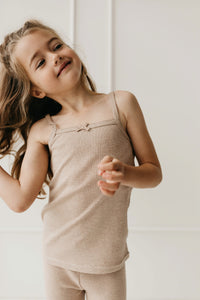 Organic Cotton Modal Singlet - Bunny Marle  **Preorder**