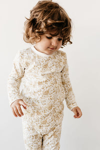 Organic Cotton Atlas Long Pyjama Set - Bunnies Berry Field  **Preorder**