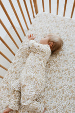 Load image into Gallery viewer, Organic Cotton Fitted Cot Sheet - Bunnies Berry Field  **Preorder**