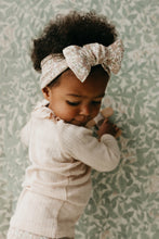 Load image into Gallery viewer, Organic Cotton Headband - Chloe Floral Tofu