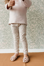 將圖片載入圖庫檢視器 Organic Cotton Legging - Chloe Floral Tofu